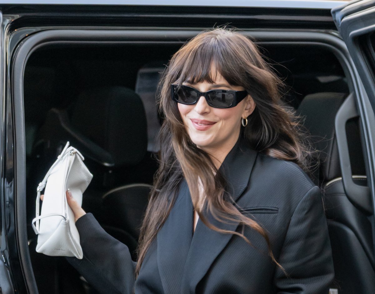 Dimples Johnson Dakota Johnson Strips Down for Calvin Klein Campaign Shock and Awe ...